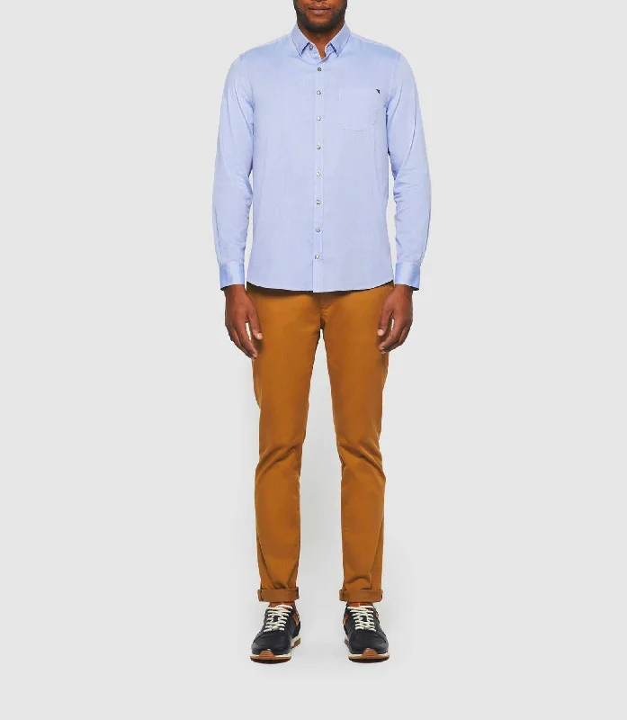 Chemise casual bleu ciel "Kento"