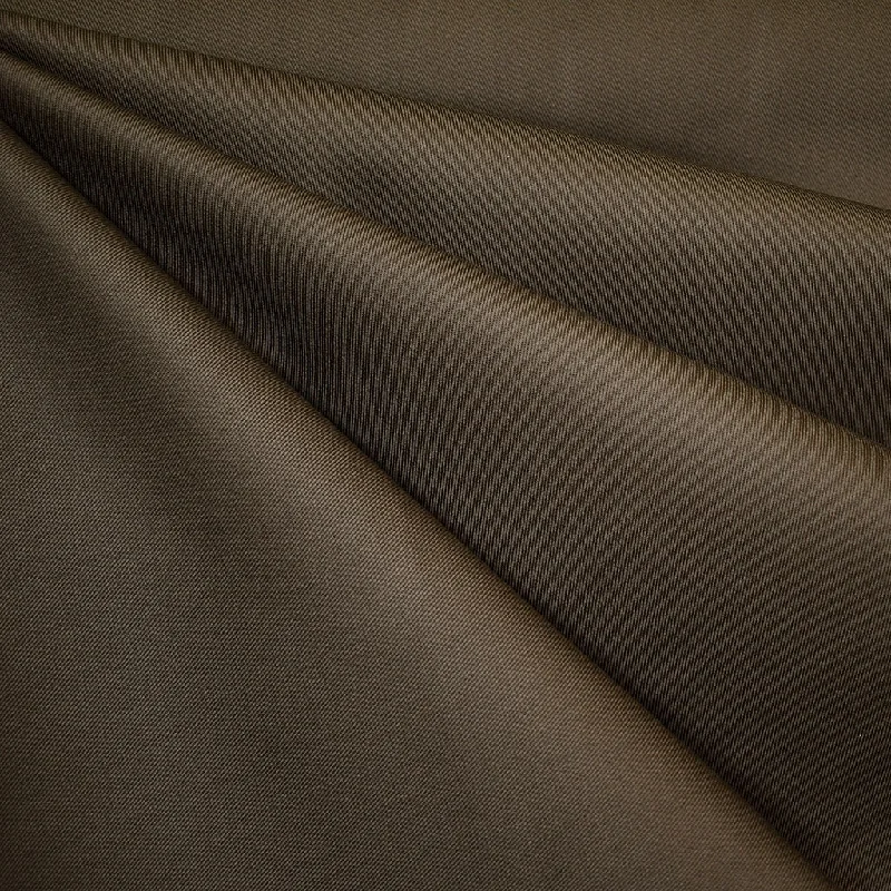 Japanese Organic Cotton Twill Bottom Weight Brown