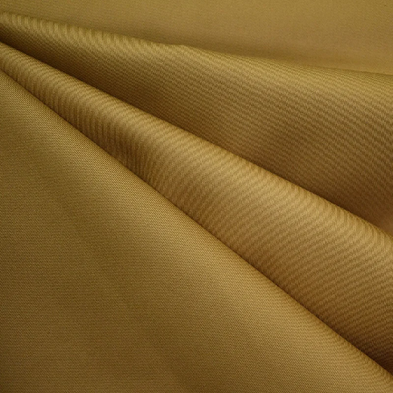 Japanese Organic Cotton Twill Bottom Weight Mustard