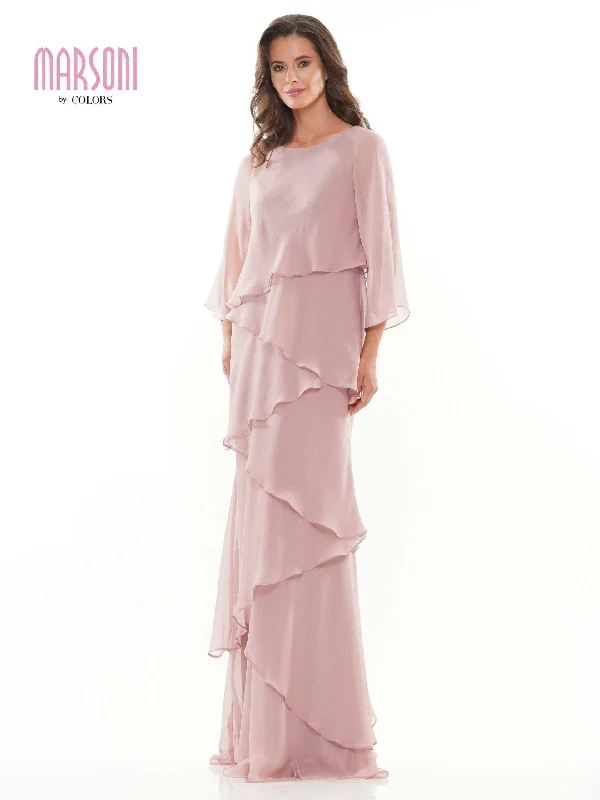 Marsoni Long Mother of the Bride Chiffon Dress 302 Sale