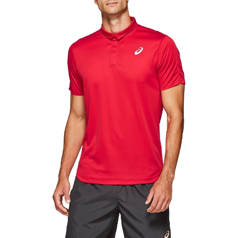 Asics Men's Club Polo (Red)