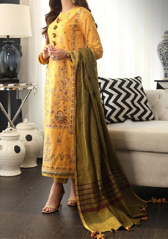 Asim Jofa Aira Pakistani Slub Lawn Dress