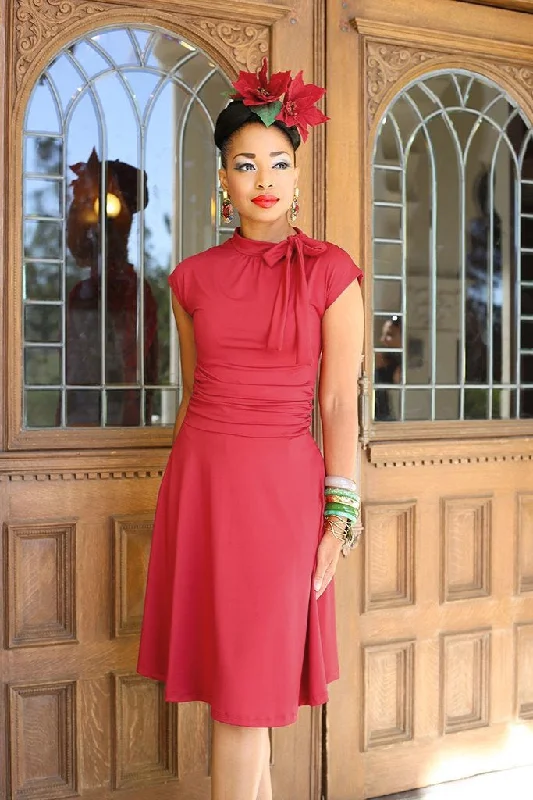 Bombshell Dress in Red