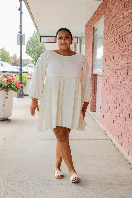 Dawn Dress in Ivory