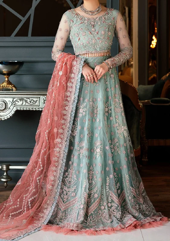 Emaan Adeel Pakistani Lehenga Choli Net Dress