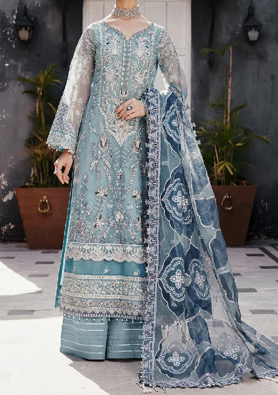 Emaan Adeel Pakistani Luxury Organza Dress