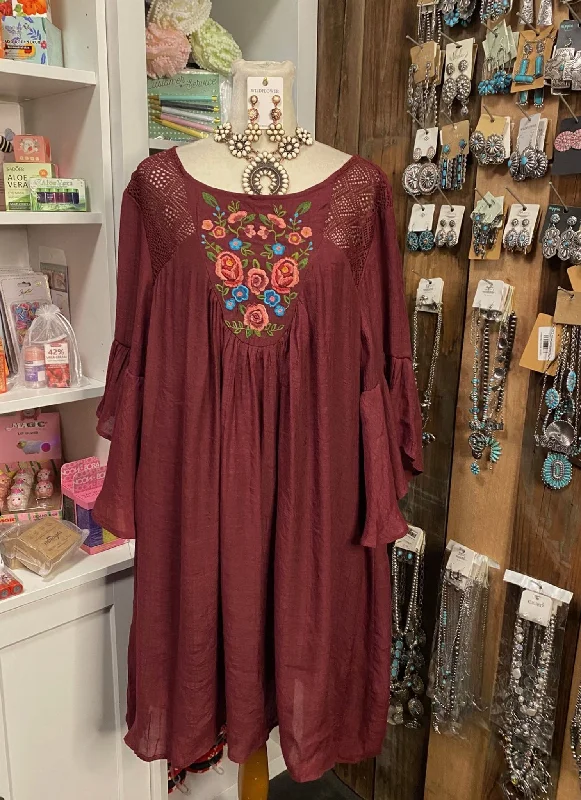 Embroidered Cowgirl Dress