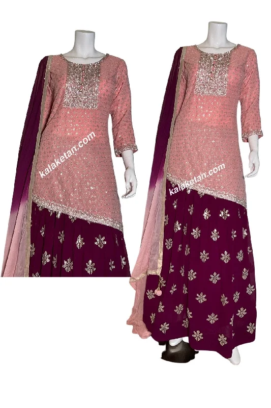 Georgette lehenga