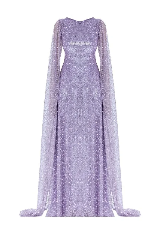 LA MAMOUNIA PURPLE GOWN