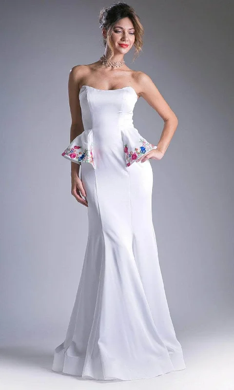 Ladivine A5010 - Strapless Mermaid Gown