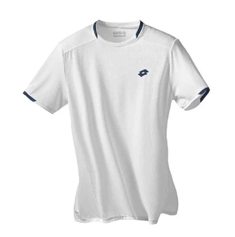 Lotto Men's Tennis Tech Top (Brilliant White)