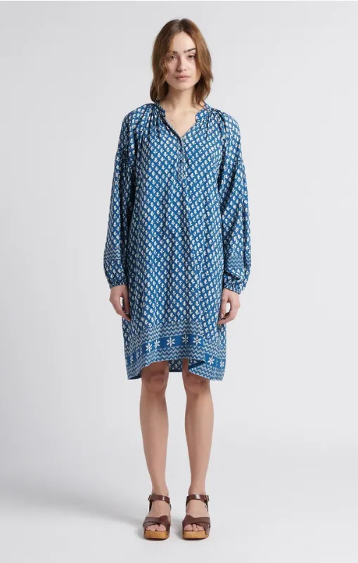 Maison Hotel - Natalia Dress - Blue Simone