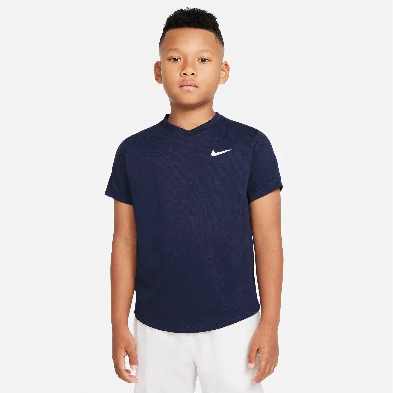 Nike Boys' Dri-FIT Victory Top (Obsidian/White)