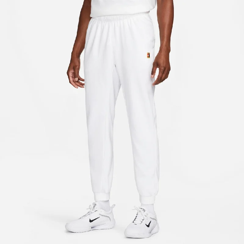 Nike Men's Court Dri-FIT Heritage Fleece Pant (White)