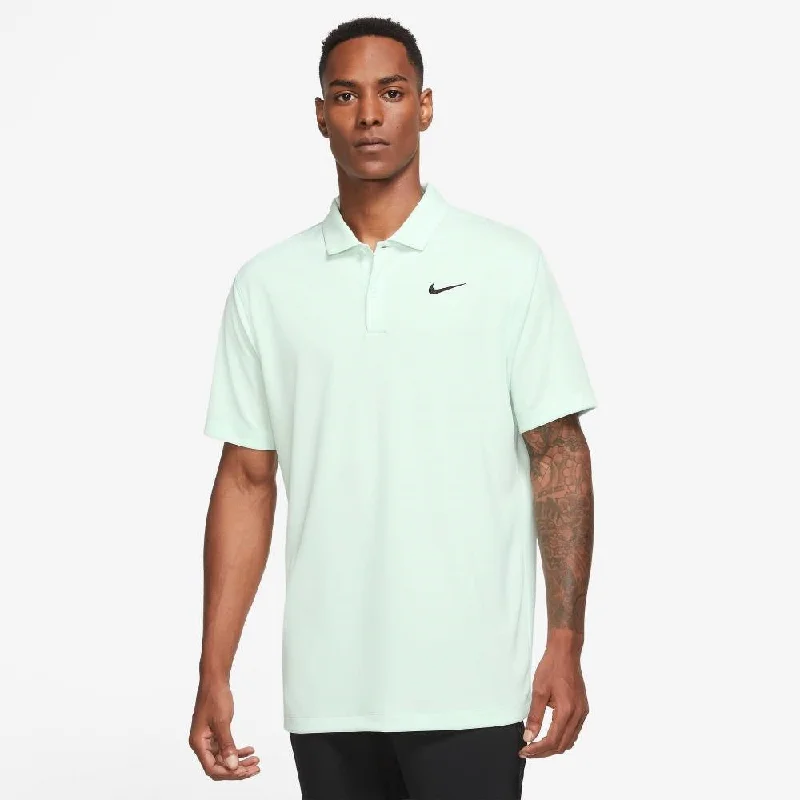 Nike Men's Dri-FIT Victory Solid Polo (Green/Black)