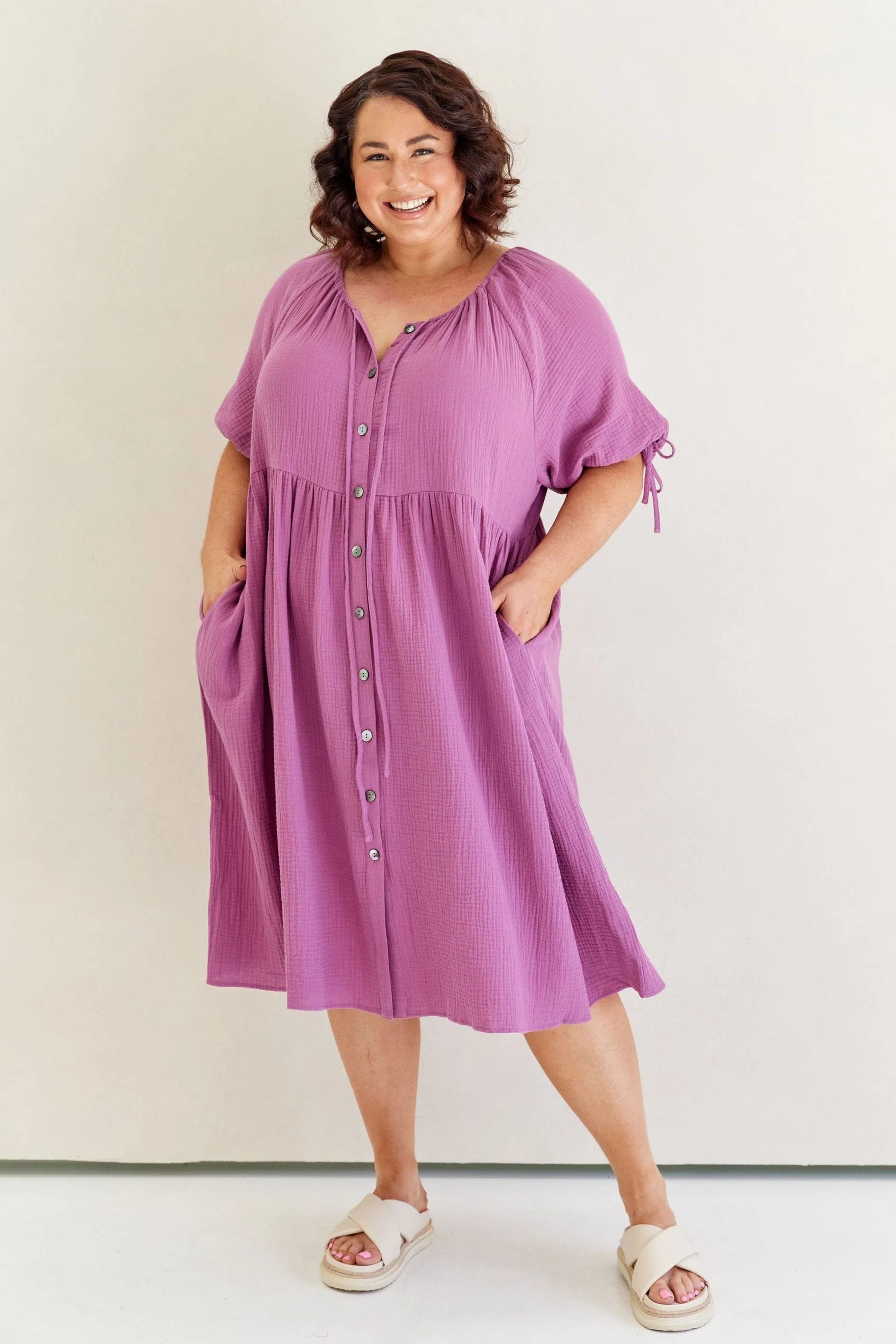 Sally Dress - Orchid