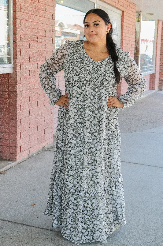 September Dress in Silver Harmony