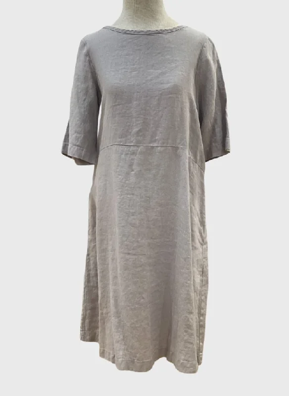 Simple Dress * FINAL SALE in Silver Small