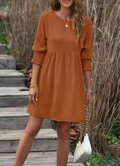 Simplistic Fall Dress