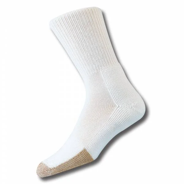 Thorlo TX Top Unisex Crew Socks (White)