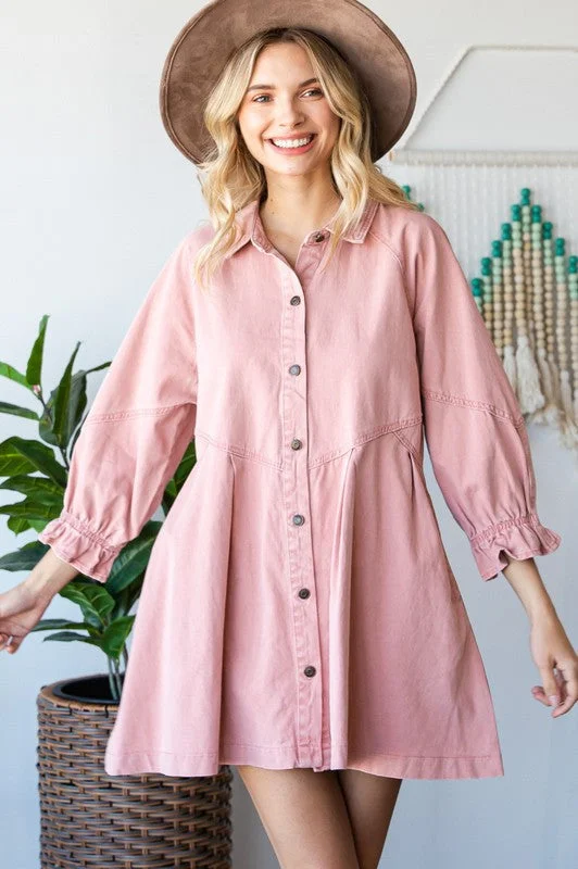 Moxie Denim Dress