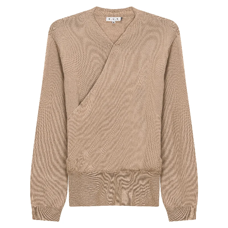 EUX Exclusive Wrap Knit Sweater