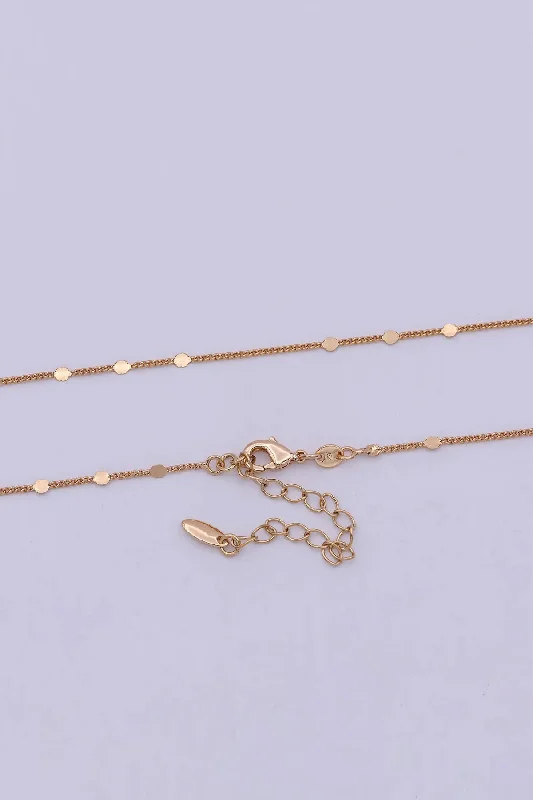 Curb Chain Necklace - Gold