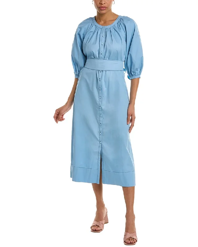 tyler böe Genivive Midi Shirtdress