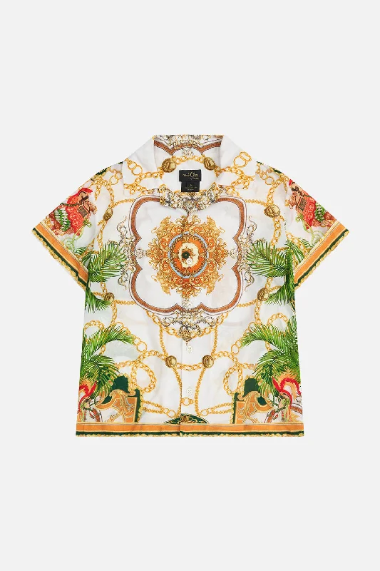 BOYS SHORT SLEEVE SHIRT 4-10 MY SWEET DEVOTION